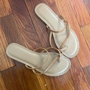 Cute brown sandals